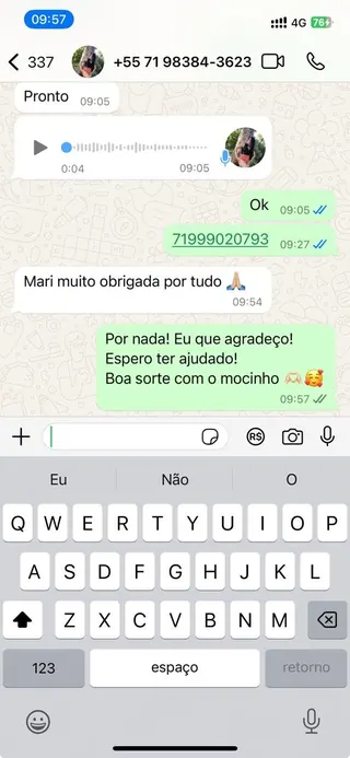 Print de conversa de WhatsApp de um tutor com a RAD (2 de 12)